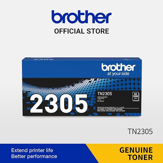 BROTHER TONER TN2305 BLACK BROTHER TONER TN2305 BLACK